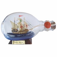 Корабль в бутылке Sea Club L 15cm H 9cm