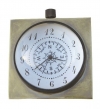 Кварцевые часы, античная латунь, D: 5cm, 6x6x5cm Sea Club